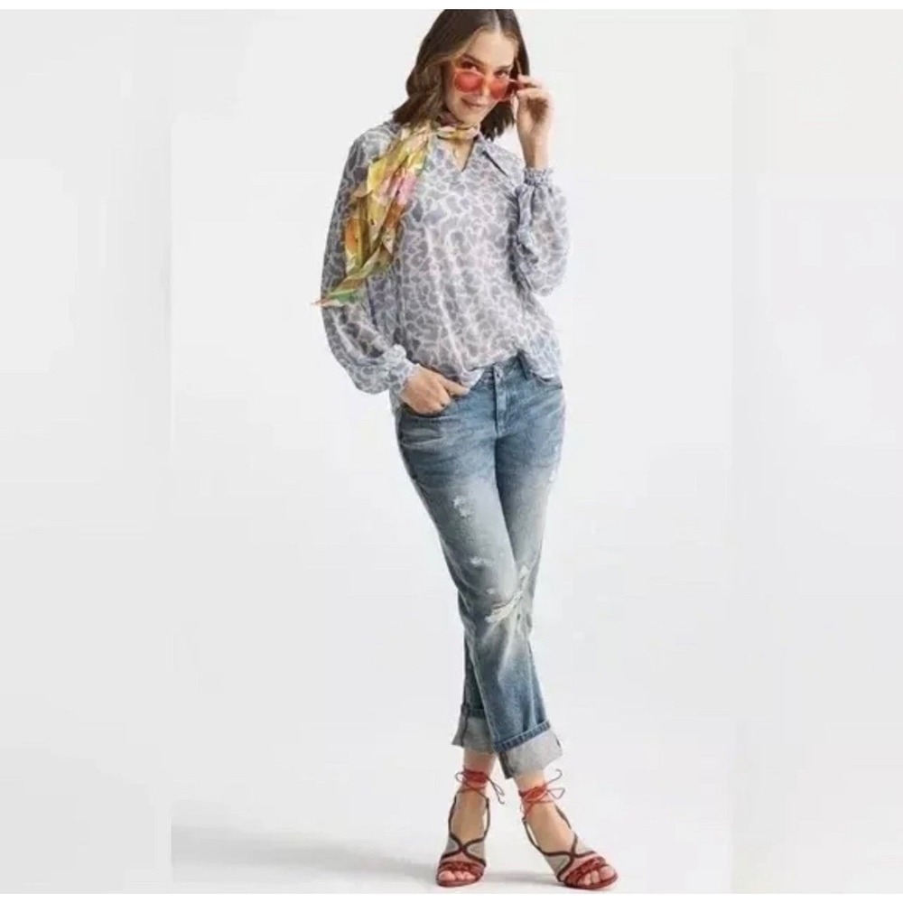 Cabi Malibu Jean Distressed‎ Size 6